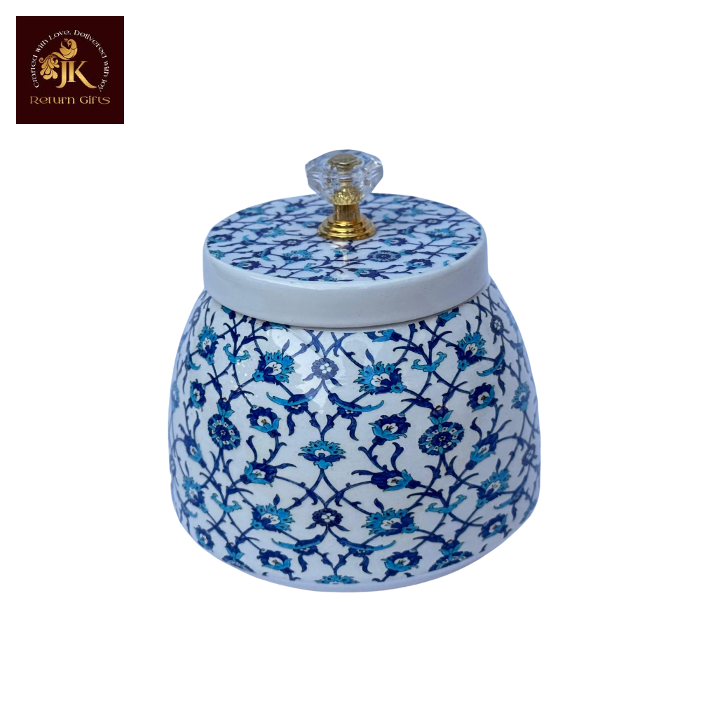 Pichwai Metal Jar