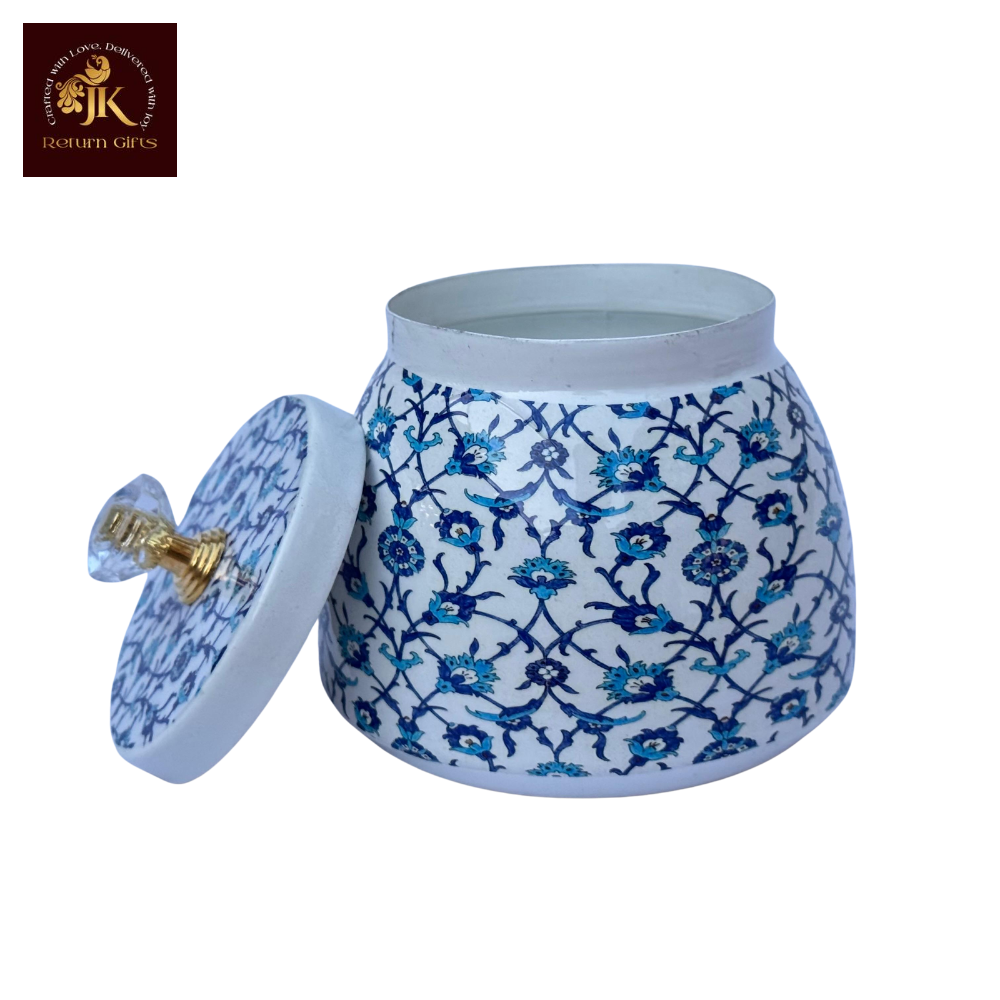 Pichwai Metal Jar